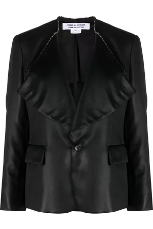 Comme des Garçons Blazer con solapas de muesca y botones