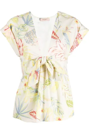 Twin-Set Blusa con motivo floral