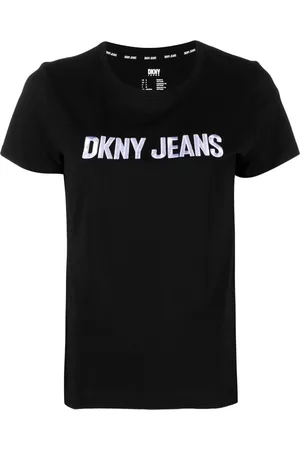DKNY Camisetas de verano de manga corta para mujer
