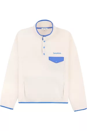Sporty & Rich Sudadera Serif con logo bordado