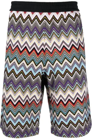 Missoni Bermudas con tejido en zigzag