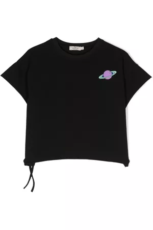 Le pandorine Camiseta con detalle de parche