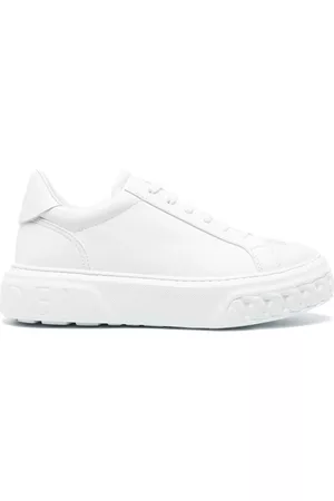 Casadei Zapatillas bajas con parche del logo
