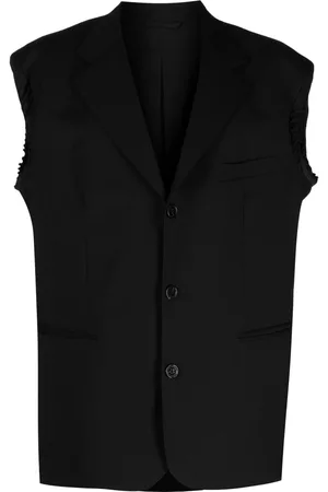 RAF SIMONS Blazer sin mangas con botones