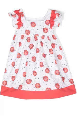 PATACHOU Vestido acampanado con motivo de mariquitas