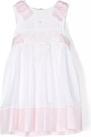 PATACHOU Vestido acampanado con detalle de rayas