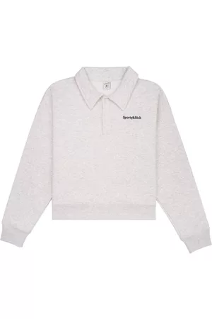 Sporty & Rich Polo con logo bordado