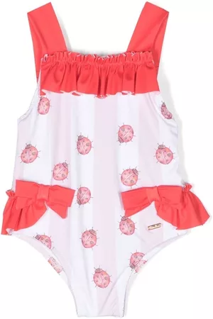 PATACHOU Bañador con mariquita estampada