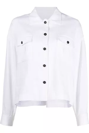 LORENA ANTONIAZZI Camisa con botones y dos bolsillos