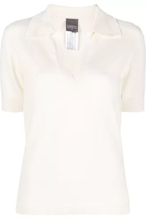 LORENA ANTONIAZZI Polo de punto con manga corta