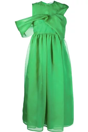Cecilie Bahnsen Vestido midi Sidney