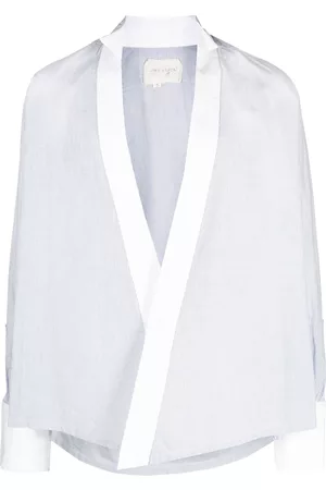GREG LAUREN Camisa a rayas diplomáticas