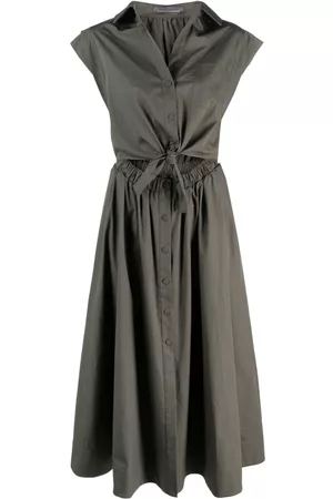 LORENA ANTONIAZZI Vestido midi con cordones