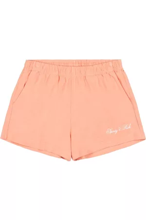 Sporty & Rich Shorts con logo estampado