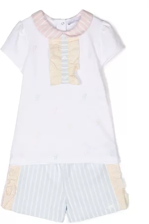 PATACHOU Bermudas con rayas estampadas