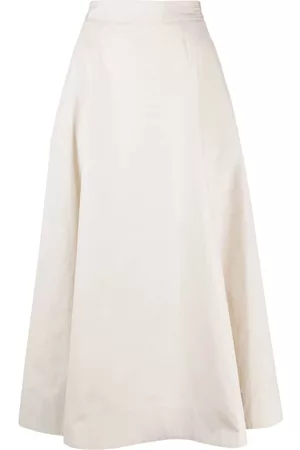 LORENA ANTONIAZZI Falda midi con pliegues