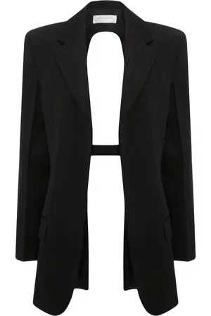 Victoria Beckham Blazer con abertura en la espalda y botones