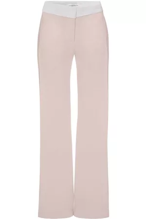 Victoria Beckham Pantalones acampanados con panel lateral