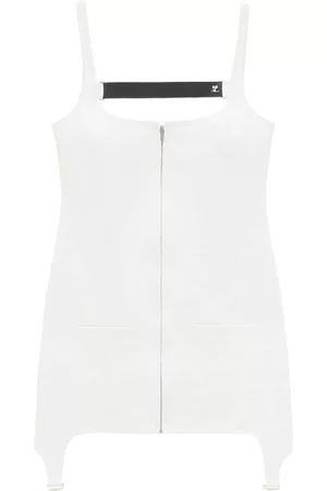 Courrèges Vestido corto con liguero