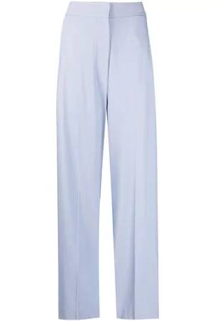 Khaite Pantalones anchos de talle alto