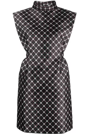 Lanvin Vestido corto con estampado floral