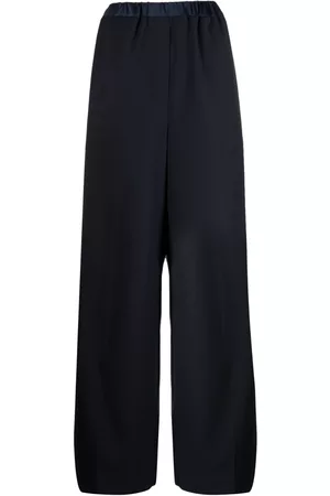 SYSTEM Pantalones palazzo de talle alto