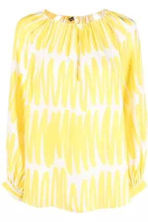 Kiton Blusa con estampado abstracto