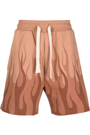 Vision Of Super Bermudas con llamas estampadas