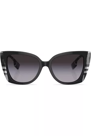 Burberry Gafas de sol oversize a cuadros