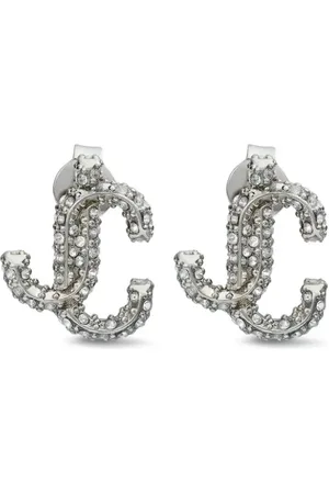 Jimmy Choo Pendientes JC con detalles de cristal
