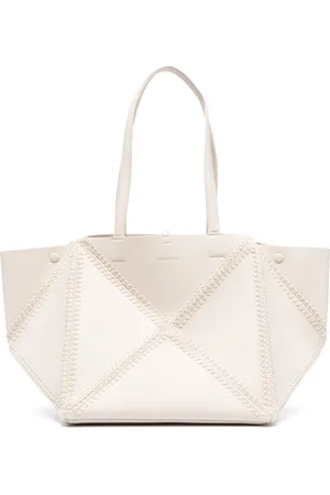 Nanushka Bolso shopper The Origami de ganchillo