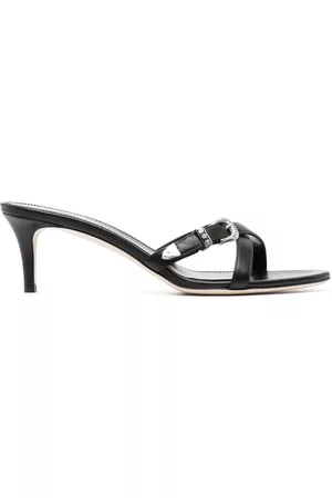 PARIS TEXAS Mules Regina Western con tacón de 55mm