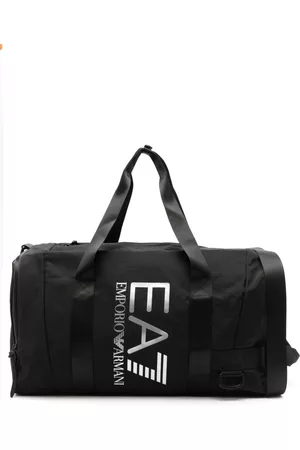 EA7 Bolso de viaje con logo estampado
