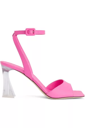 Giuseppe Zanotti Sandalias Vestaa con tacón transparente