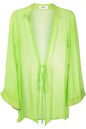 AMIR SLAMA Blusa con lazo frontal