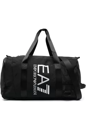 EA7 Bolso de viaje con cremallera y logo