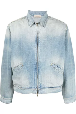 FEAR OF GOD Chaqueta bomber vaquera con cremallera