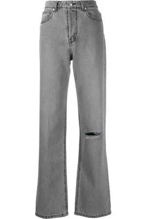 Zadig & Voltaire Vaqueros rectos con efecto envejecido