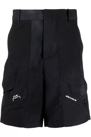 A-cold-wall* Bermudas Irregular Dye con logo