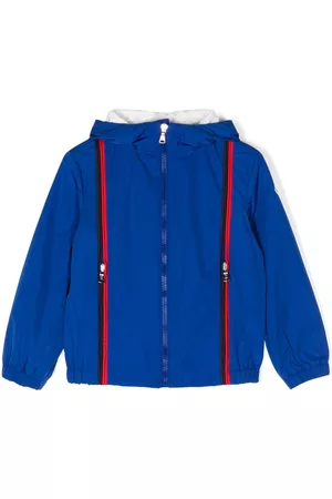 Moncler Chaqueta con capucha y parche del logo
