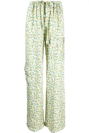 CORMIO Pantalones con motivo floral