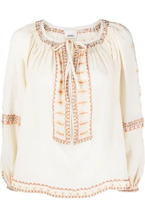Isabel Marant Blusa Clive con lentejuelas