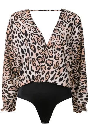 Brigitte Bañador con estampado de leopardo