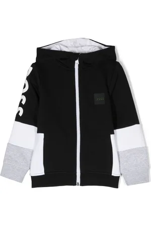HUGO BOSS Sudadera con capucha y logo estampado