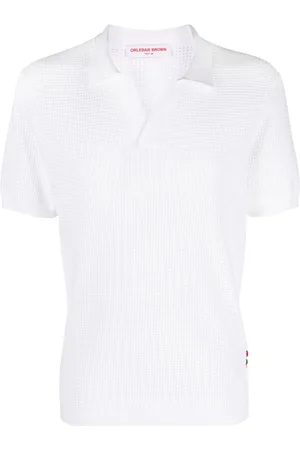 Orlebar Brown Polo Roddy con perforaciones