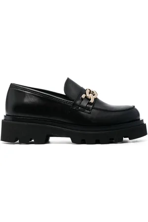 ALOHAS Mocasines con ribete de cadena