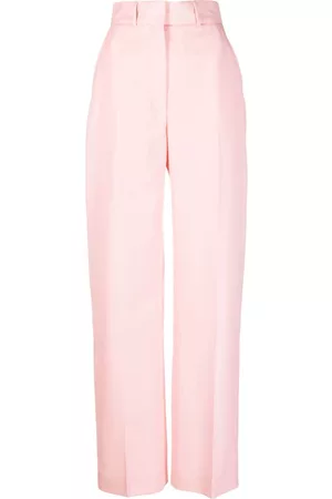 Casablanca Pantalones de vestir de talle alto