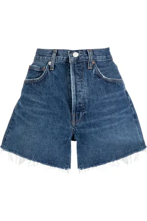 AGOLDE Pantalones vaqueros cortos Parker sin rematar