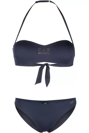 EA7 Bikini con aplique del logo
