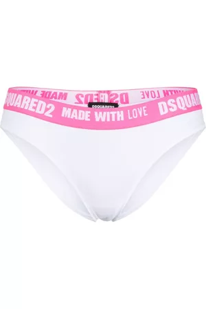Dsquared2 Bragas elásticas con logo estampado